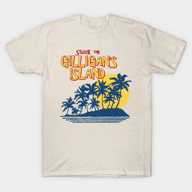 Stuck on Gilligan's Island T-Shirt by devilcat.art